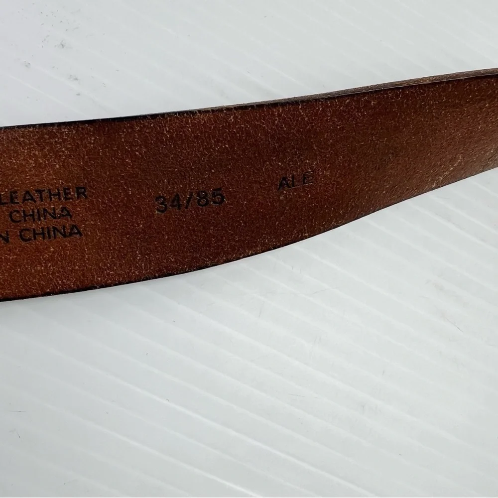 Levi's Belt men's Brown Genuine leather 34/85 medium